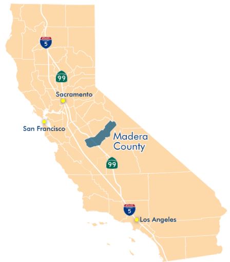 Madera County Map